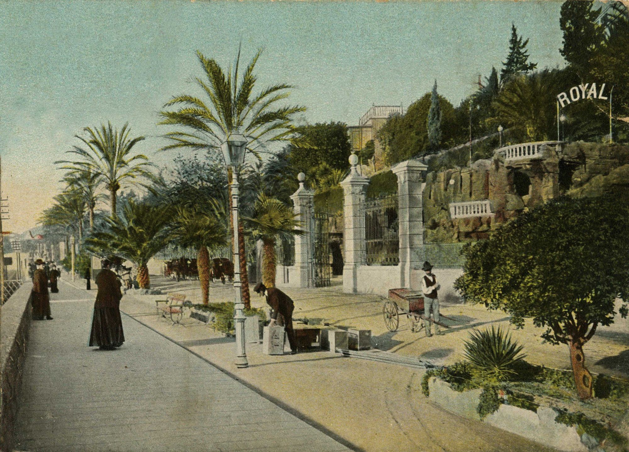 圣雷莫皇家酒店 圣雷默 便利设施 照片 The Royal Hotel in 1910