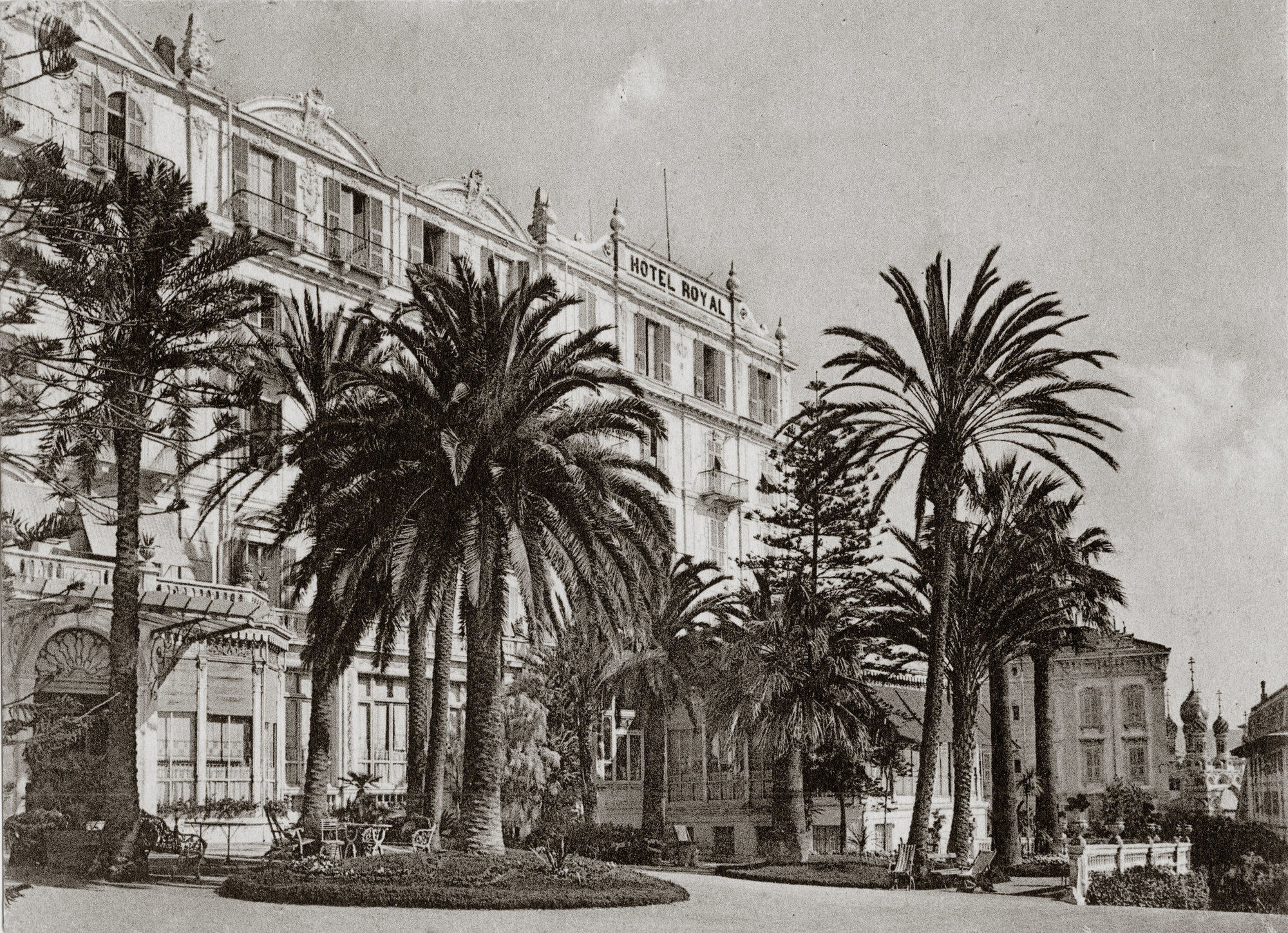 圣雷莫皇家酒店 圣雷默 便利设施 照片 The hotel in 1930