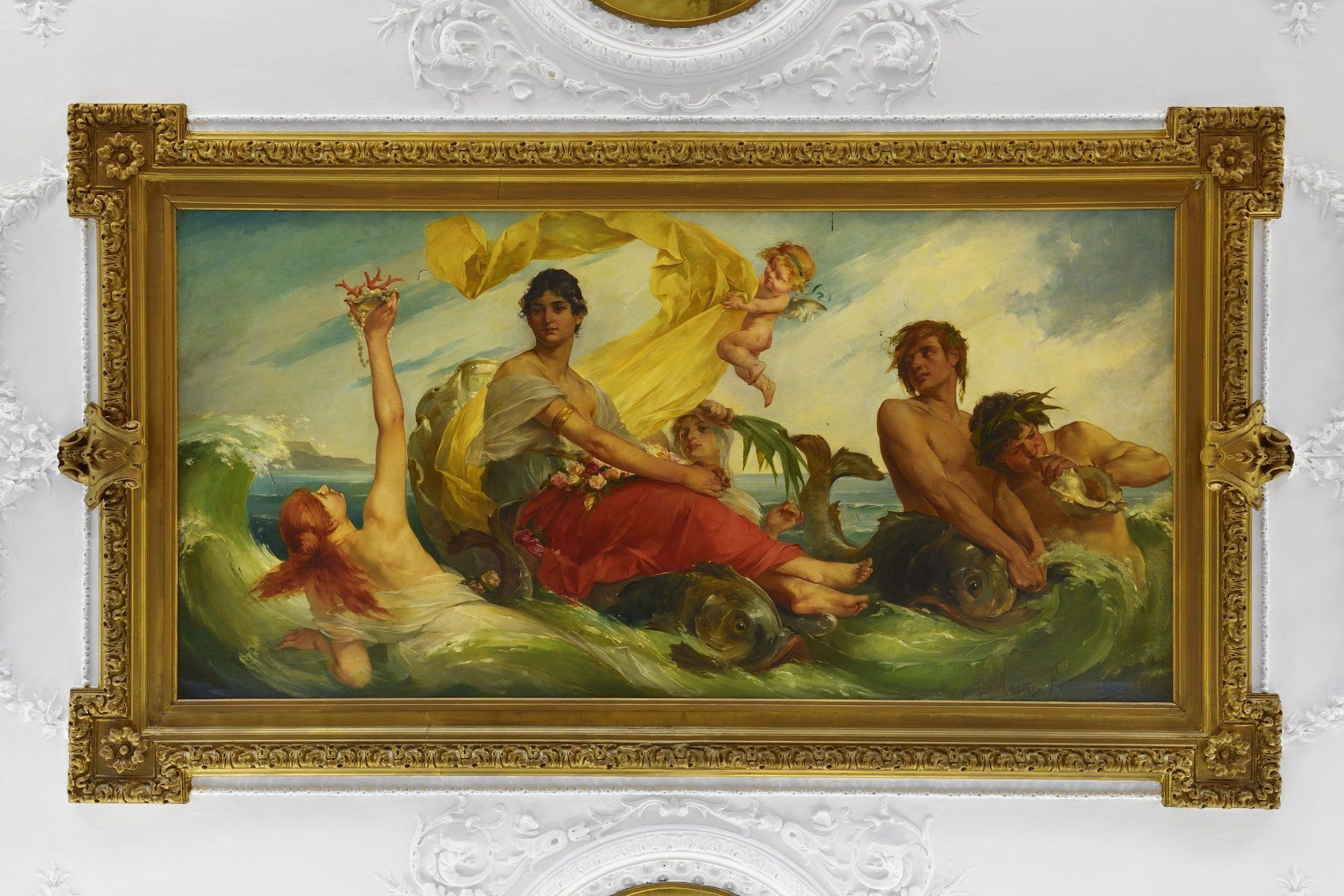 圣雷莫皇家酒店 圣雷默 便利设施 照片 The Triumph of Neptune