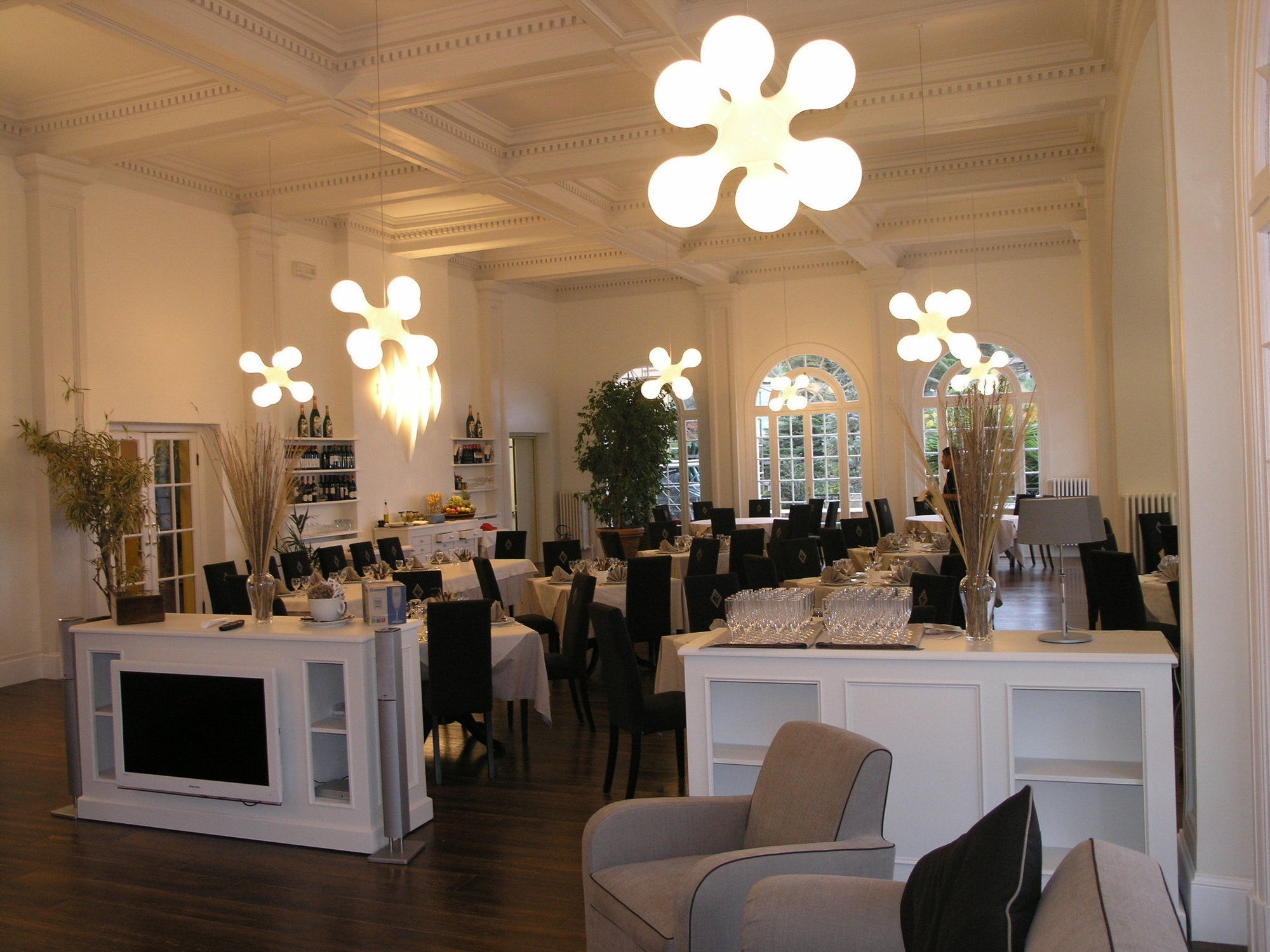 圣雷莫皇家酒店 圣雷默 外观 照片 Restaurant "La Table d'Or"